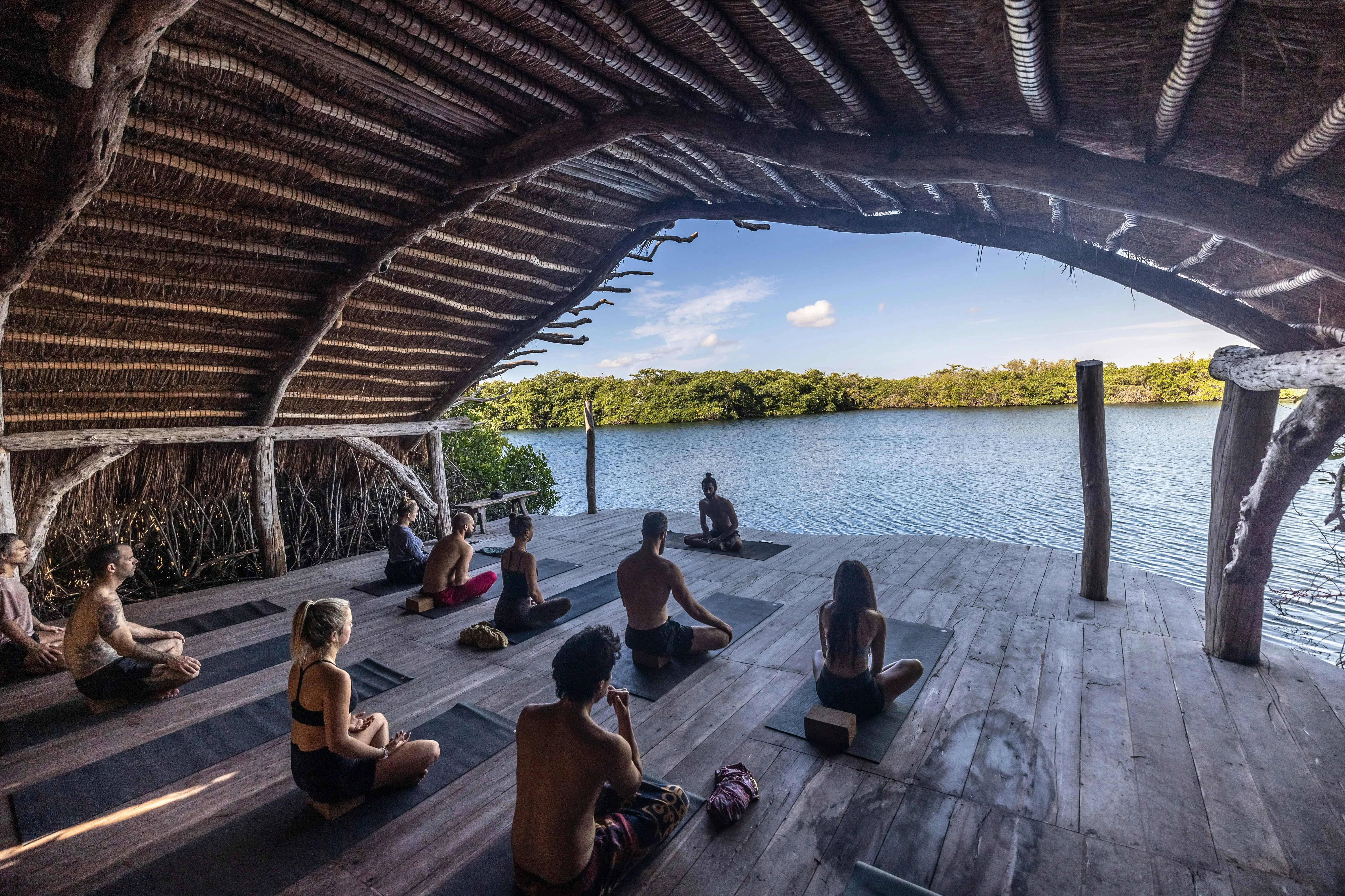 Yoga Practice in Nature